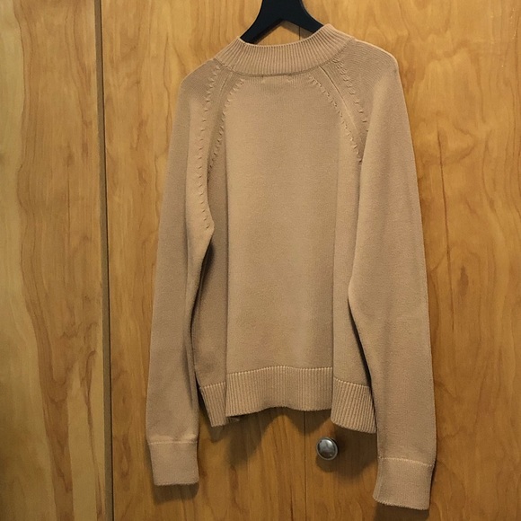 100% Organic Cotton Mockneck Sweater - Picture 4 of 4